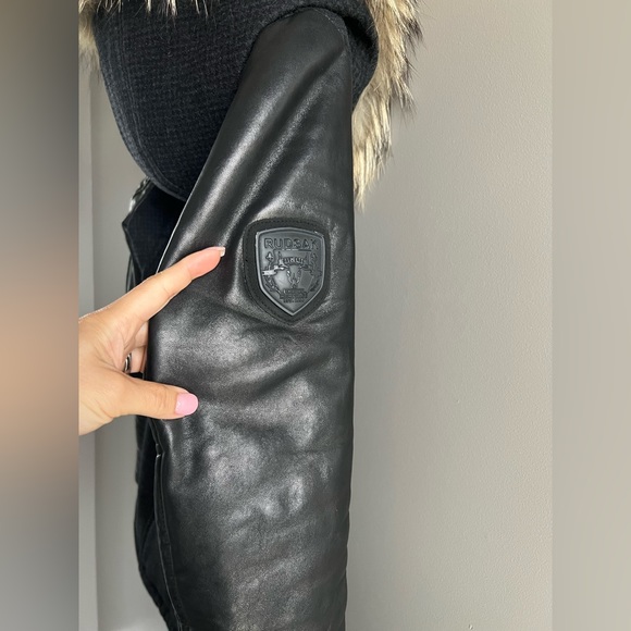 RUDSAK- Jackets & Coats - leather and wool - RUDSAK fur coat Size XS - Picture 5 of 12